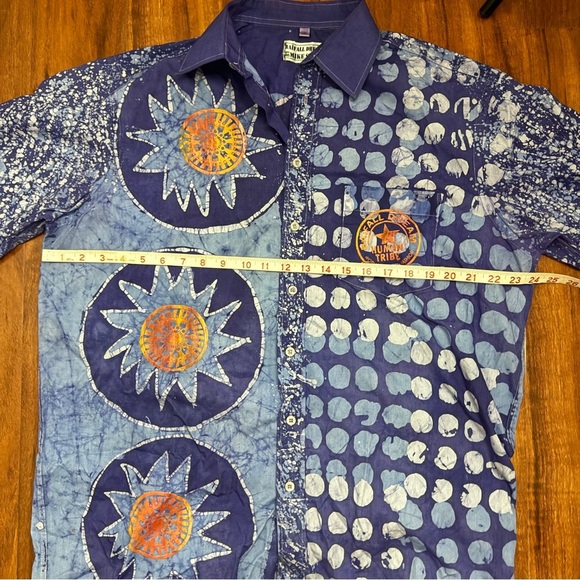 Baifall Dream Mike Sylla Vintage Button Up Shirt Size 41 - Picture 6 of 7